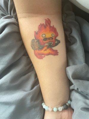 Calcifer from Howl's Moving Castle