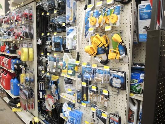 We have a great selection of RV parts and accessories.