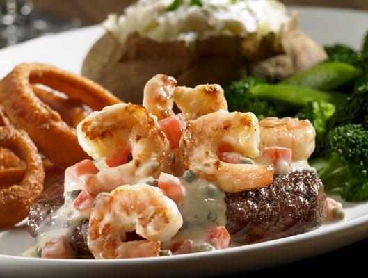 Top Sirloin - Shrimp Scampi Style