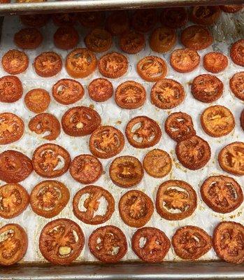 Slow roasted tomatoes