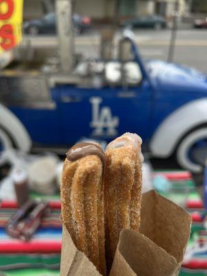 Churros rellenos