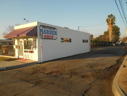 Parking in back of Shop