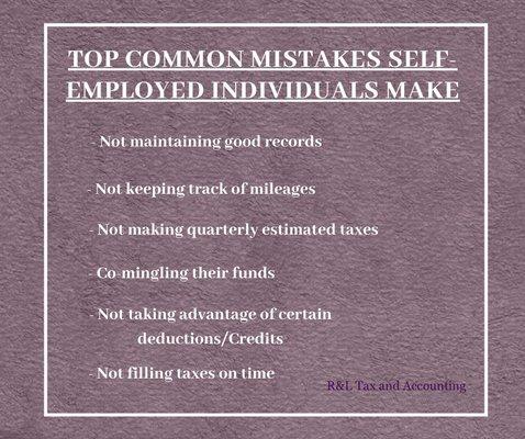 Common mistakes that prevents you from taking advantage of all tax deductions available to you