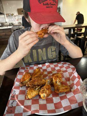 Best wings I've had in awhile!! These were Buffalo but they have about 10 or more options for flavor!