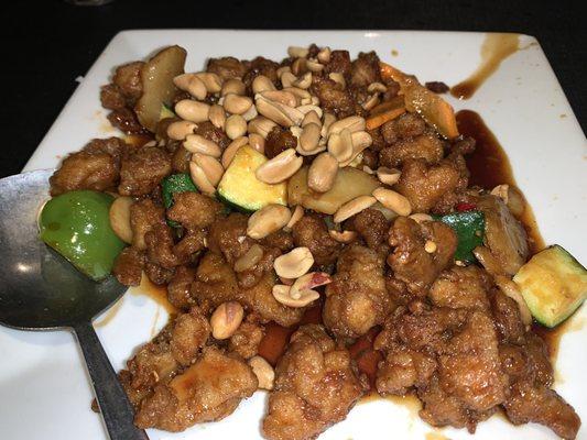 Kung Pao Chicken - excellent flavor, nice crunch