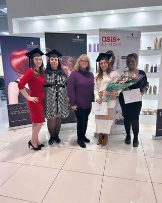 Celebrating success: confidently nailing the future as a graduated nail tech!