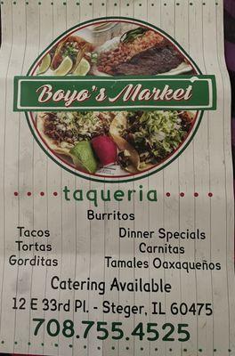 Boyos Market and Taqueria