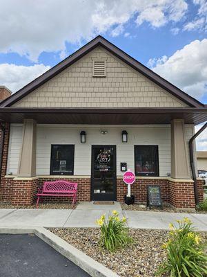 Exterior view of our store.