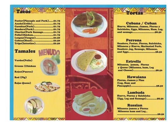 Menu page 2