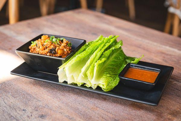 Chicken lettuce wraps