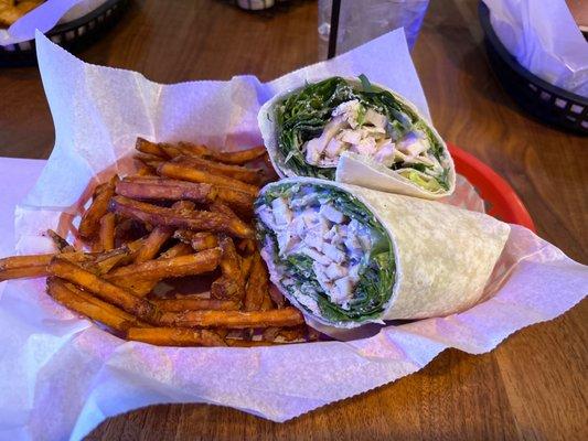 Chicken Caesar wrap