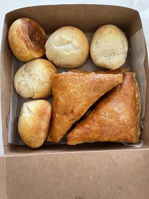 Box of guava cheese and sweet bread