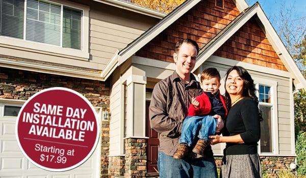 Same day installation available. Plans start at just $17.95!