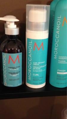 Selling MoroccanOil products