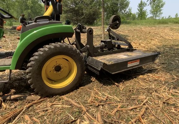 Brush mowing services