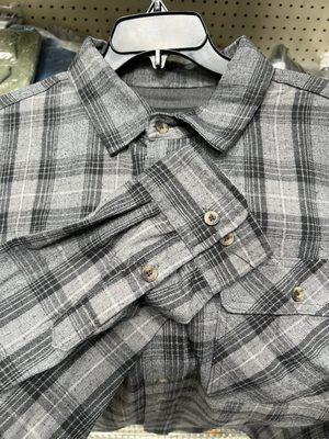 Nice flannel shirts $17.99