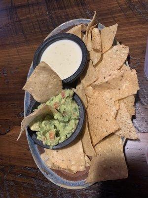 Queso and Guacamole