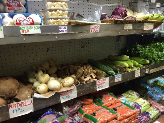 Vegetables - good/fresh selection