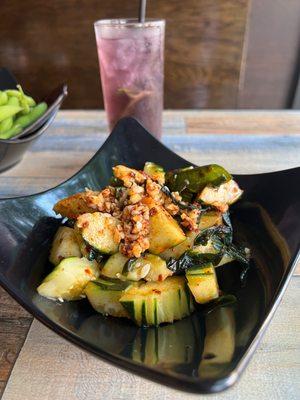 6. Spicy Cucumber Salad