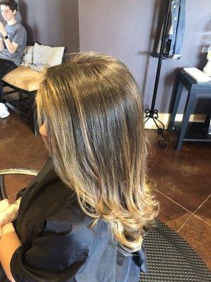 Balayage by Stylist Sage at Lavender Hill Spa Salon Richmond Hill, Ga. 31324 | www.lavenderhillspasalon.com | 912.459.2757