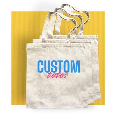 Custom tote bags