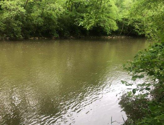 Little Miami River - view from campsite