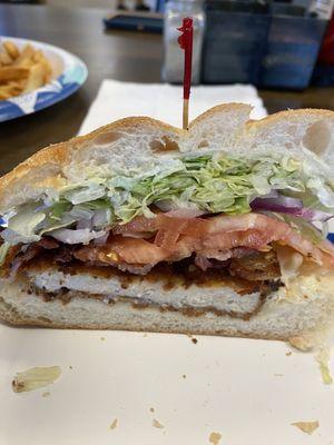 Chicken cutlet BLT