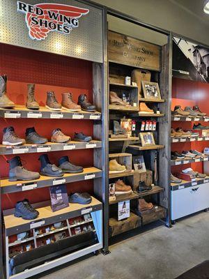 We offer a wide variety of shoe/boot styles.