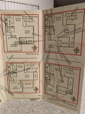 Unit Layouts