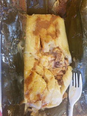 Tamales de pollo