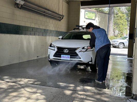 Incline Car Wash