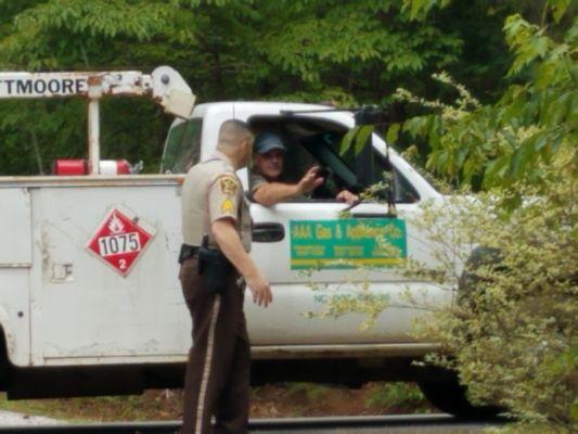 Coward employee Jason Pendergrass being removed from my property by law enforcement for criminal trespass.