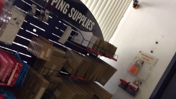 This shipping supplies is not free. Free shipping supplies are the priority mail flat rate boxes