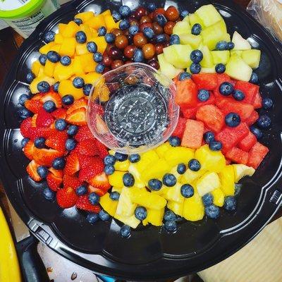 Simple fruit tray.