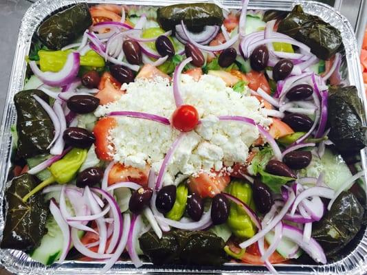 Delicious greek salad