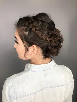 Updo by Jill.