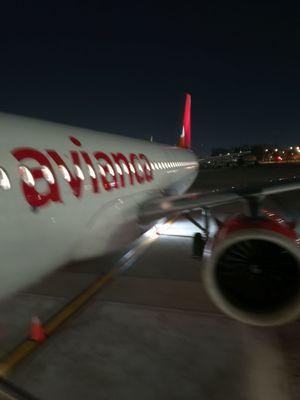 Avianca- from Ontario to El Salvador and back.