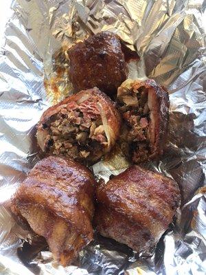 Brisket onion bombs