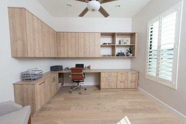 Simple home office! Get started today by scheduling a free consultation. https://classyclosets.com/tucson-arizona/ #YouStayClassyTucson