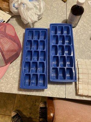 corroded ice trays