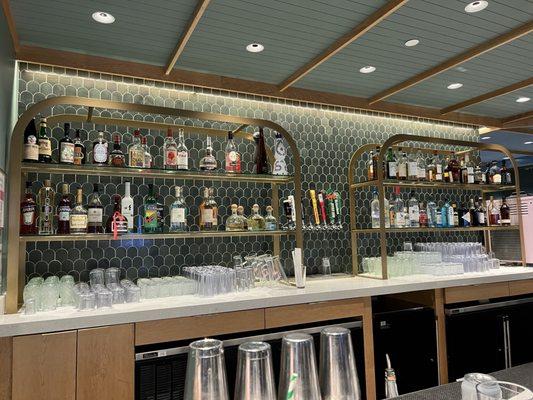 Bar area