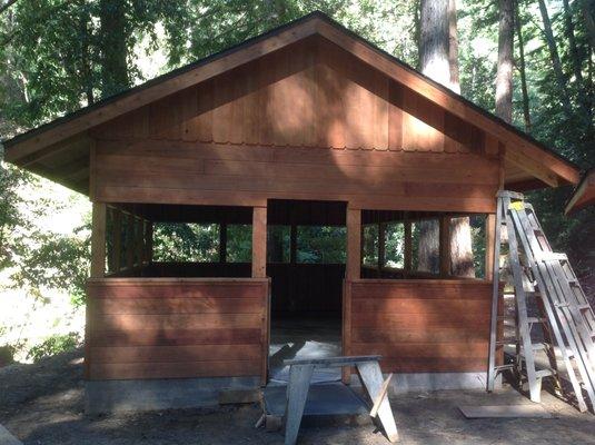 Boys and girls Campground. Before we paint it.