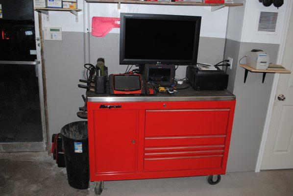 Computer diagnostic station