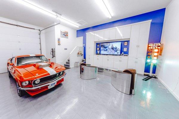 Garage built for fun