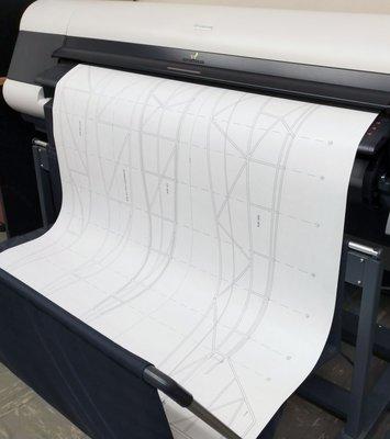 Printing a 44" Wide to scale drawing!