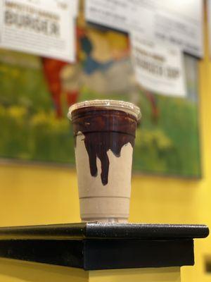 The art of a Coffee Toffee Shake/ Chocolate Shake