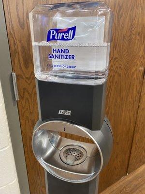 Favorite new hand sanitizer station