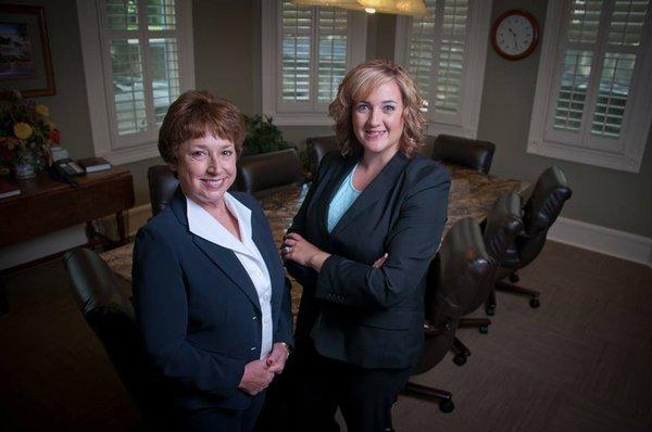 Partners Marian Major McMullan and Amy Clemmons Brown.