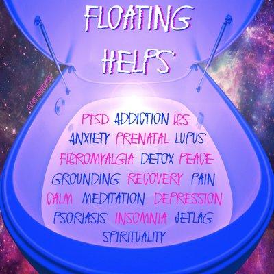 Floating helps relieve pain due to many medical problems.