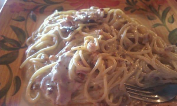 Chicken Alla Carbonara is Delicious!!!